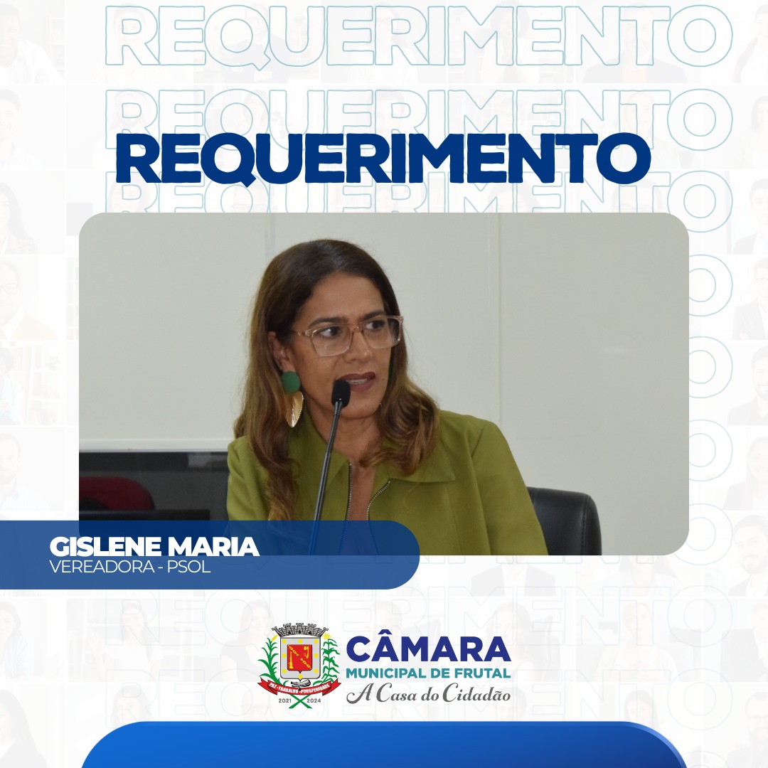 Aprovado requerimento de Gislene Maria que busca se informar sobre agendamento de consultas pela Secretaria da Saúde