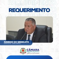 Através de requerimento, Juninho do Sindicato solicita localização dos pontos em que serão instaladas as câmeras do monitoramento rural