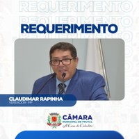 Câmara aprova requerimento de Rapinha que pede mudança da sede da Secretaria da Saúde de Frutal