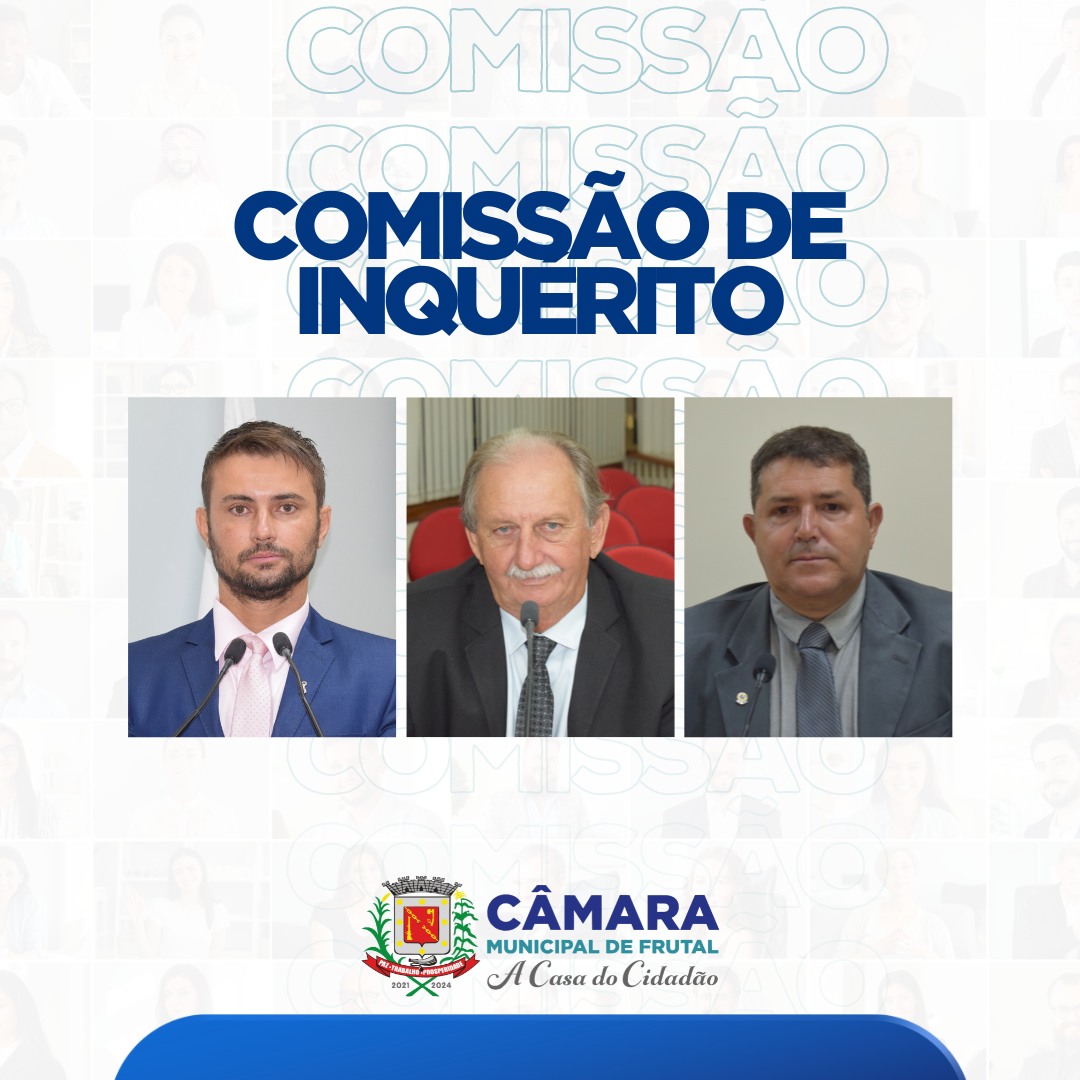 Câmara de Frutal cria CPI para investigar repasses à Fundação Frei Gabriel entre 2010 e 2016