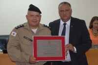 Capitão Ronaldo Bernardo, da PMMG, é agraciado com título de “Cidadão Honorário de Frutal”