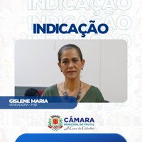 Destinação de transporte público ao povoado do Garimpo do Bandeira é indicada pela vereadora Gislene Maria