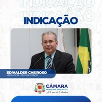 Em indicação, vereador Edivalder pede iluminação pública em margem da Avenida José de Alencar