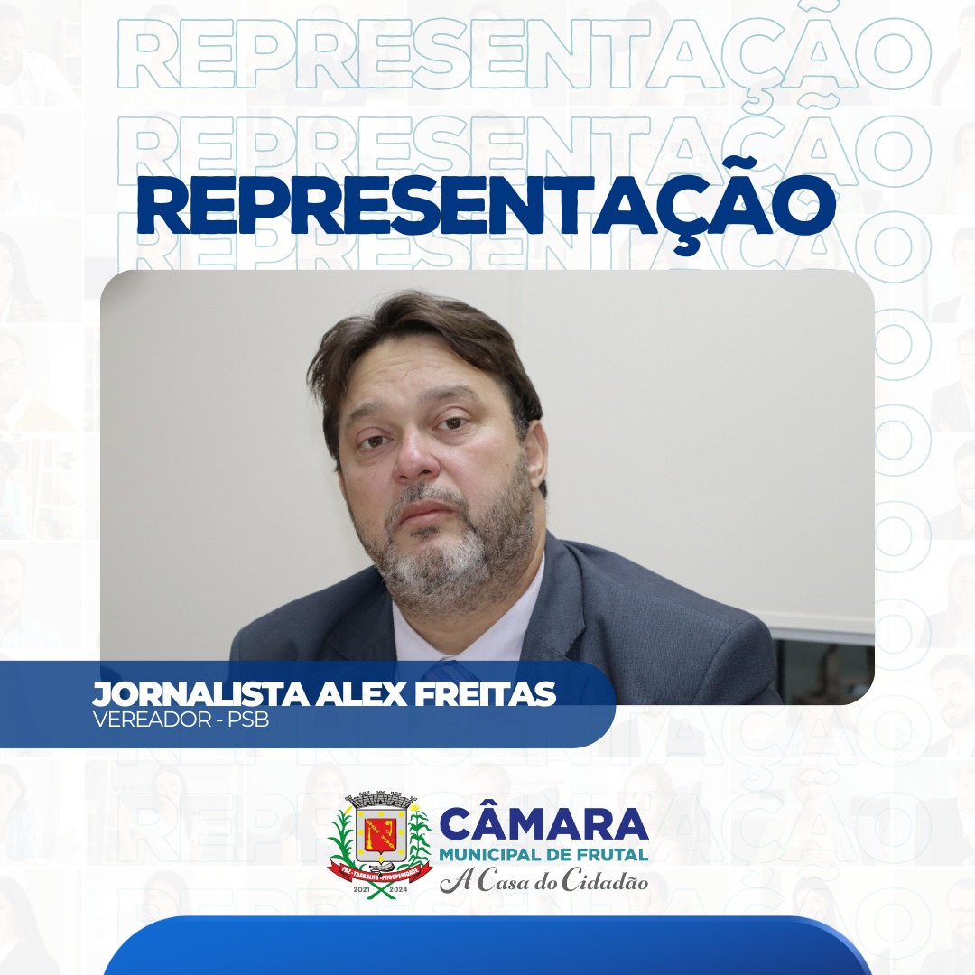 Em representação aprovada, vereador Alex Freitas cobra providências quanto a situação da BR 364 de Frutal a Planura