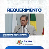 Em requerimento, Jarbinhas pede informações sobre obra da Praça Dr. Alcides de Paula Gomes