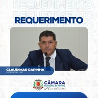 Em requerimento, Rapinha questiona sobre melhorias no cemitério do distrito de Aparecida de Minas