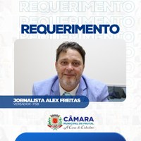 Vereador Alex faz questionamento sobre prestação de serviços de digitalização por empresa contratada em pregão pela Câmara