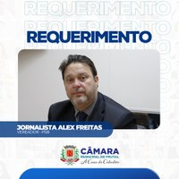 Vereador Alex Freitas requisita informações sobre processos administrativos do Poder Executivo