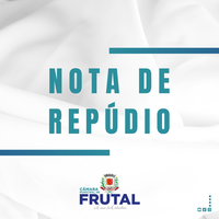 NOTA DE REPÚDIO: