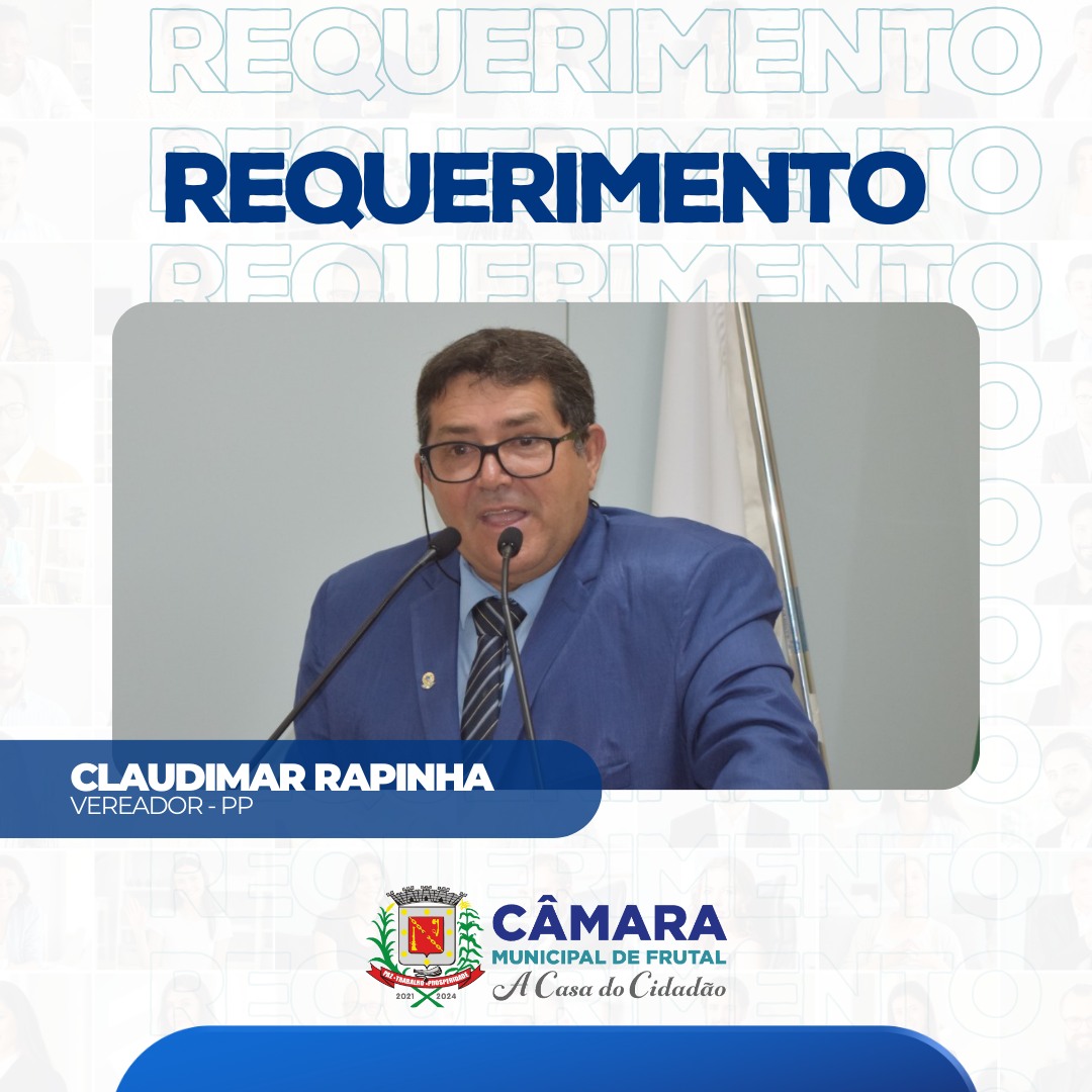 Rapinha cobra reparos nos sanitários públicos e quadras de esporte de Frutal, Aparecida de Minas e povoados