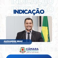 Recapeamento de ruas é indicado pelo vereador Alexandre Braz