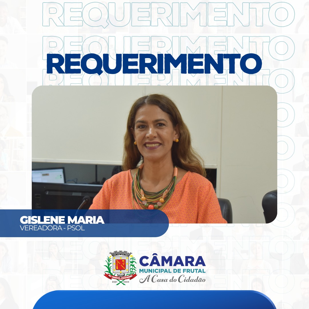 Requerimento da vereadora Gislene Maria pede levantamento das dívidas da prefeitura com fornecedores e empresas