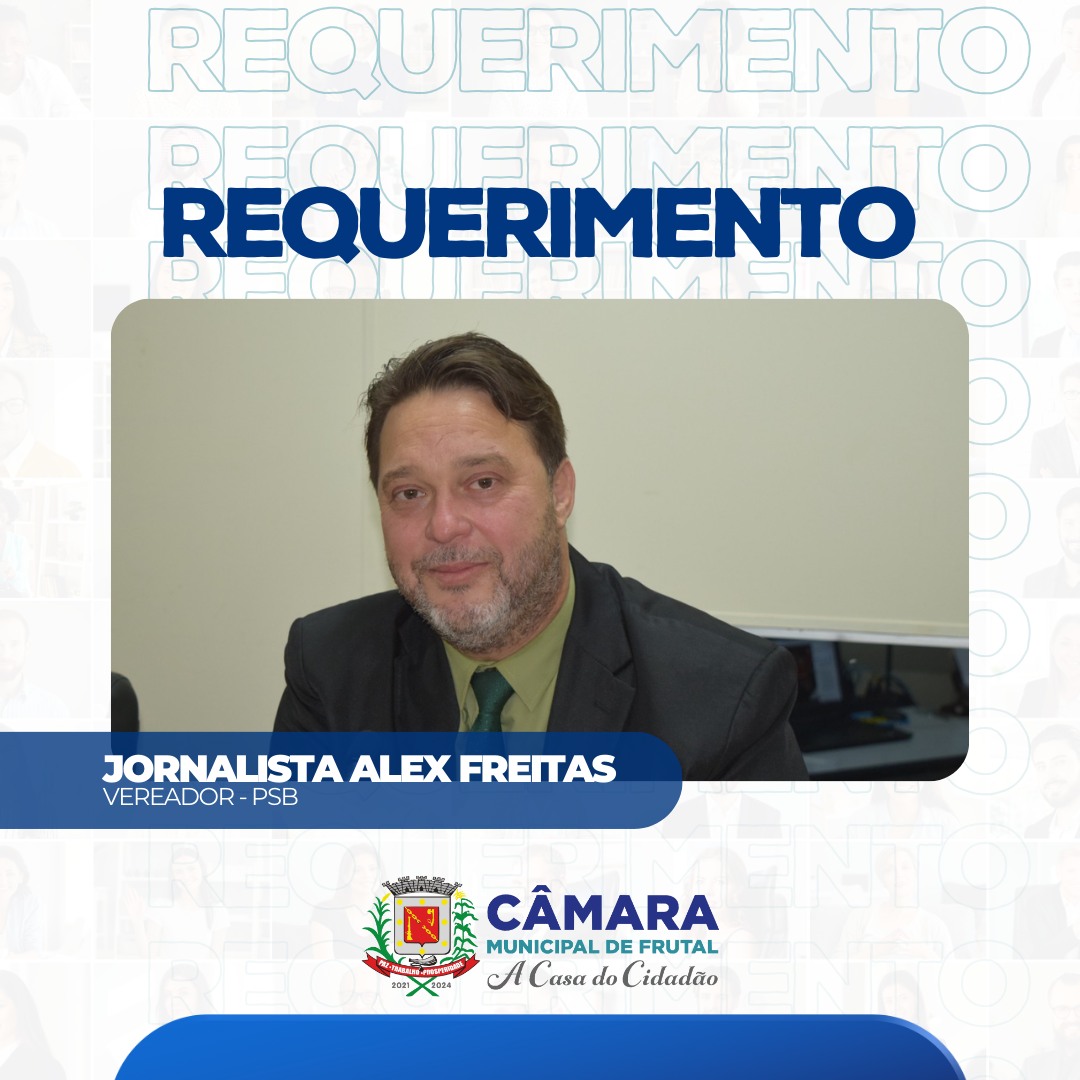 Vereador Alex Freitas quer prestação de contas com empresa que atestou demanda do concurso da Prefeitura