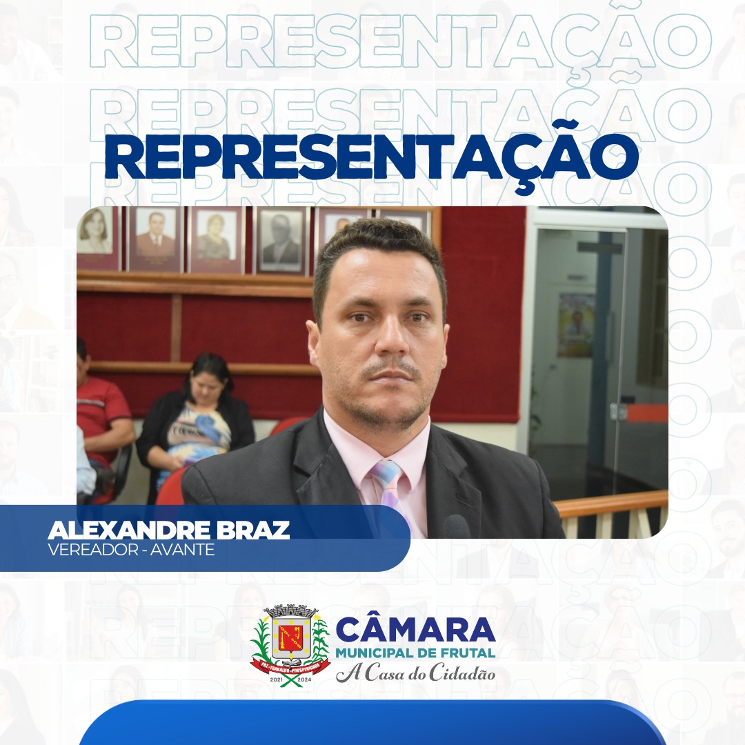 Vereador Alexandre Braz reivindica ambulância para a área da saúde a deputada estadual