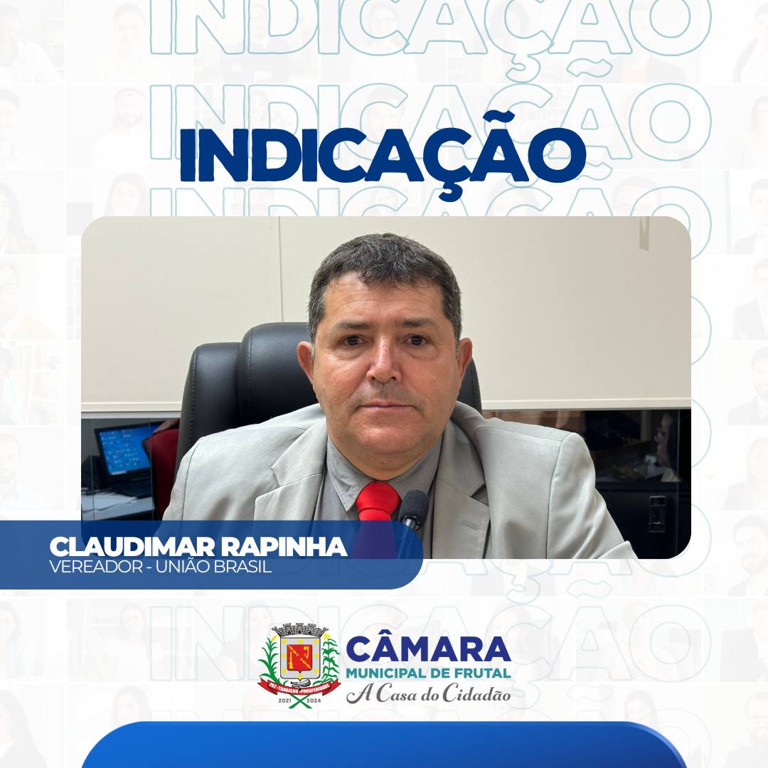 Vereador Rapinha cobra reforma de banheiros e construção de sala de espera no Hospital Frei Gabriel