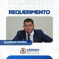 Vereador Rapinha requer informações sobre demora na realização de exames e cirurgias no Hospital Frei Gabriel