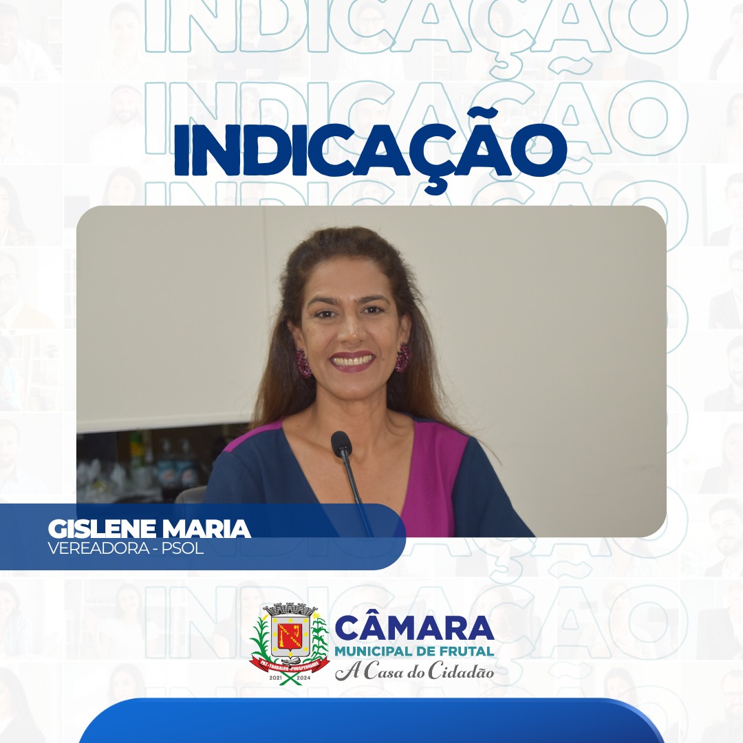 Vereadora Gislene Maria pede para efetuar limpeza de terreno ao lado do Residencial Júlio Lacerda