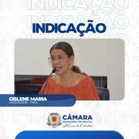 Vereadora Gislene Maria reivindica pagamento de adicional de insalubridade aos servidores do setor de endemias