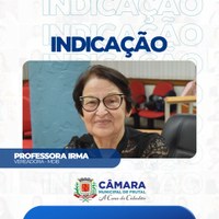 Vereadora Irma faz indicação sobre desenvolvimento de projetos de ocupação de áreas públicas e institucionais