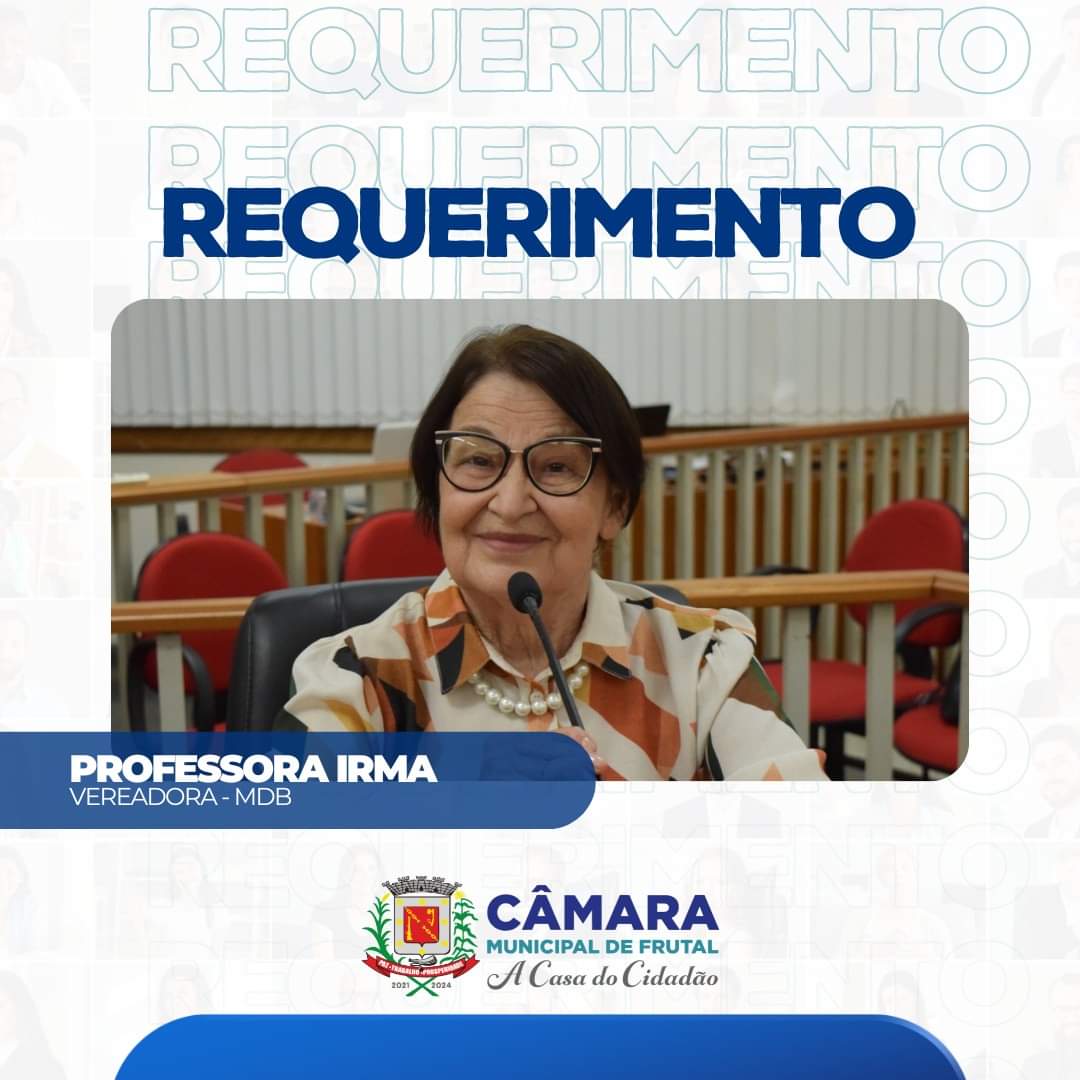 Vereadora Irma questiona sobre atuação do Conselho Municipal dos Direitos do Idoso