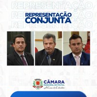 Vereadores Alexandre, Fernando e Jhonathan reivindicam recursos a deputado federal para atender Hospital Frei Gabriel